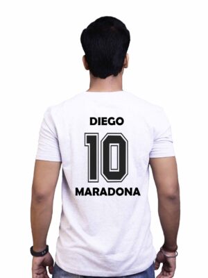 Maradona : Crew Neck Printed Half Sleeve